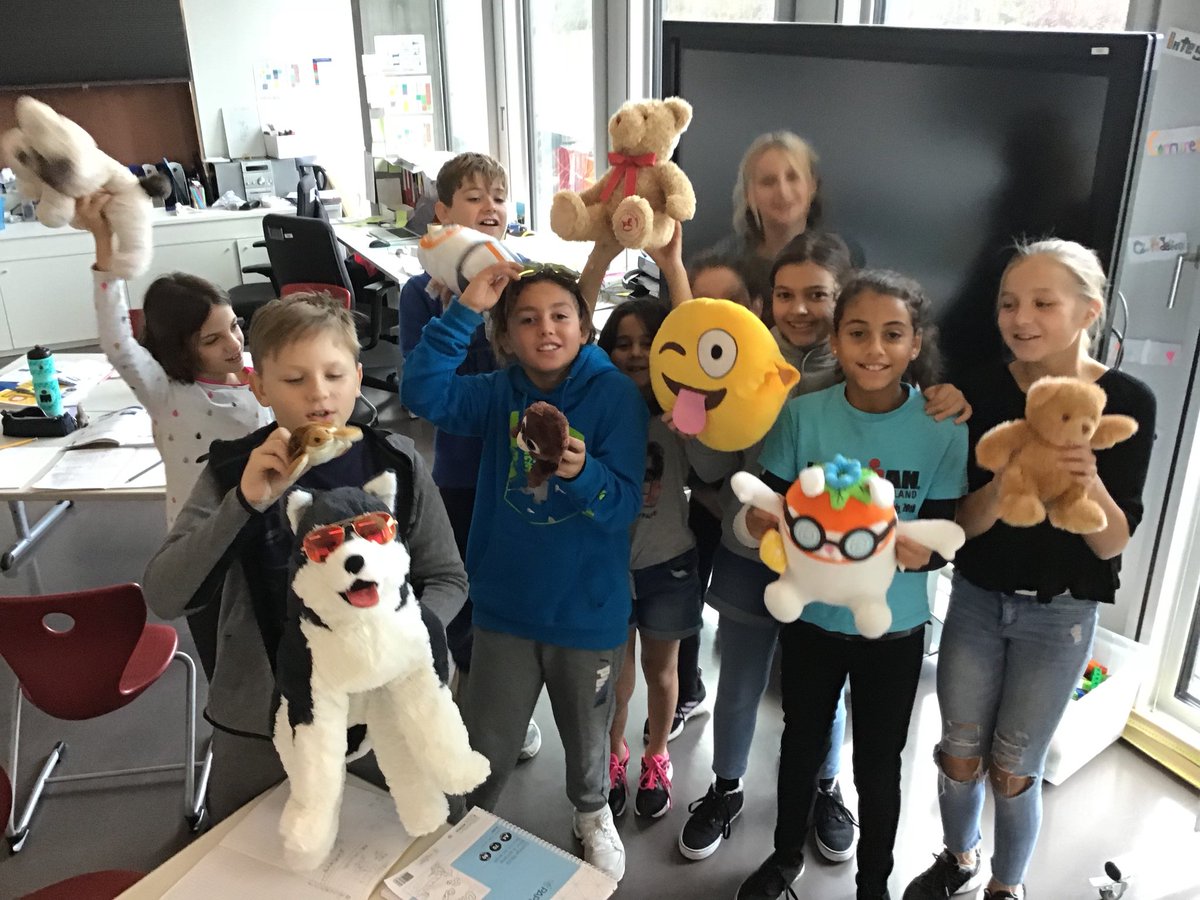 Negative numbers with stuffed animal helpers!