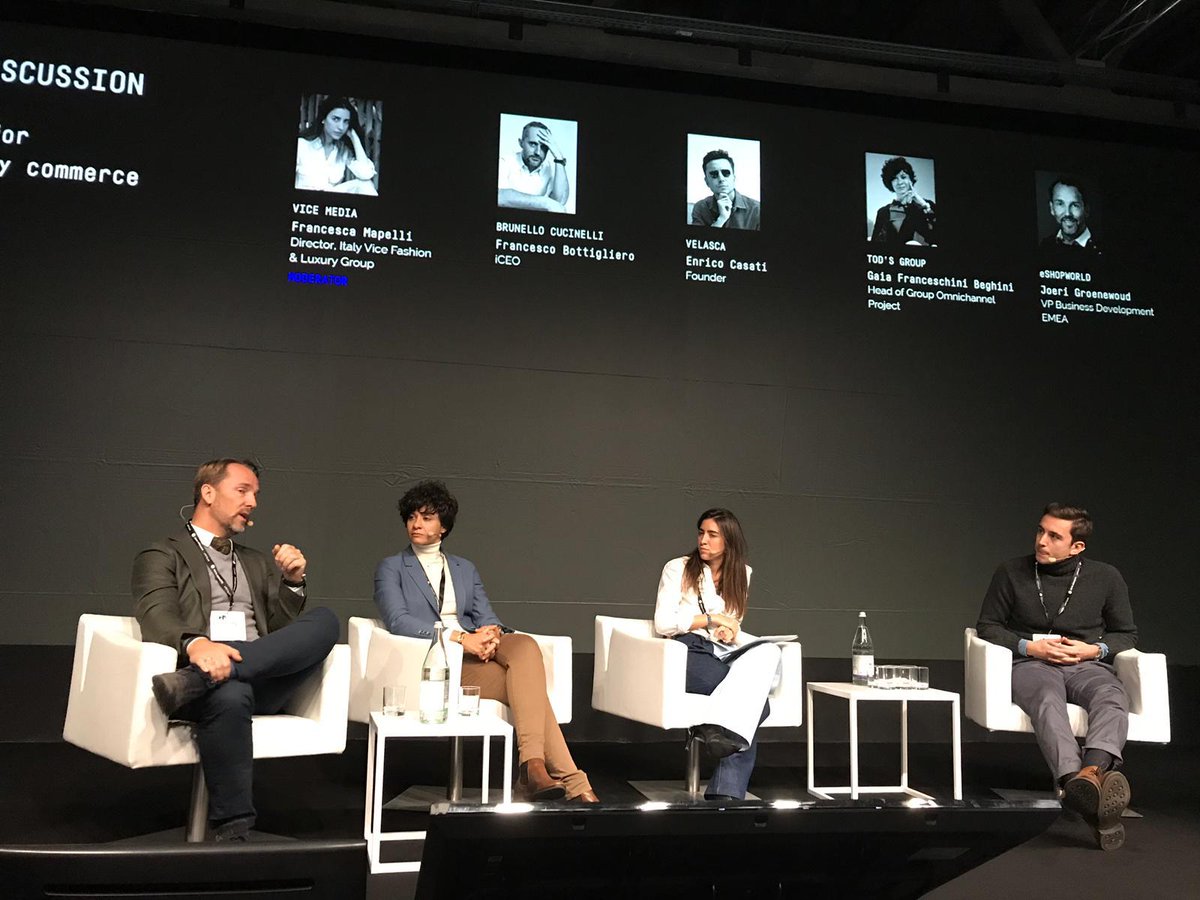 eswglobal's tweet photo. Today, #eshopworld VP of Business Development EMEA, Joeri Groenewoud joined industry leaders at #epsummit2018 - Bridging Fashion and innovation to talk about effective digital strategies for contemporary commerce. https://t.co/pWI3GXiiwP