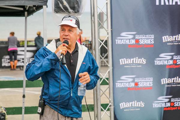 TriOntario's tweet image. John Salt is the recipient of our Lifetime Achievement Award! Creator of the @MultiSportCan Tri Series 18 years ago, John created a safe, fun race environment for 10s of thousands of athletes. Thank you for your unwavering support, John. Congratulations on a fantastic career!