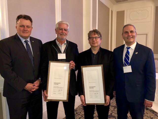 moriyamateshima's tweet photo. Way to go team!! The @DiscoveryCntr, designed w/ Barrie and Langille Architects, was awarded the 2018 Halifax Mayor's Prize in Architecture! Thank you for the honour! Learn more about this vibrant heritage transformation... https://t.co/aWzMALXdLt #mta60 #designexcellence https://t.co/vKHedZuCpU