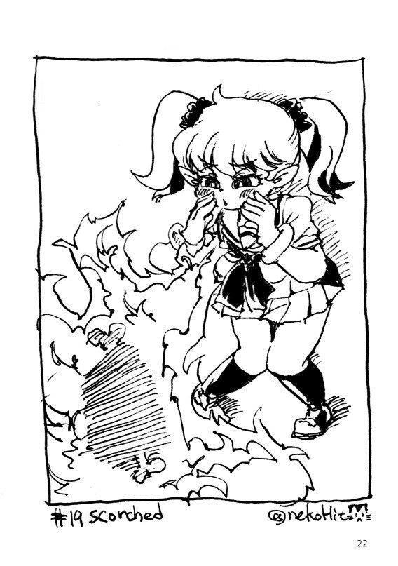 2018/11/25のコミティア126新刊2サンプルです。10月の期間の #inktober2018 で描いた絵をまとめて本にしました。
絵はこっちのアカウントのモーメントから見れます→
https://t.co/sbdJw4fXTH
1冊購入ごとに先着でお好きな原画を1枚差し上げる予定です 