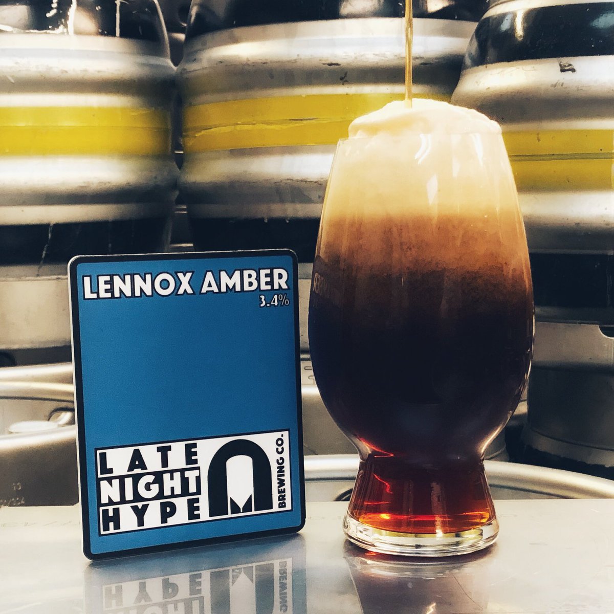 #LennoxAmber Sweet, malty &amp; chewy. Cask only.