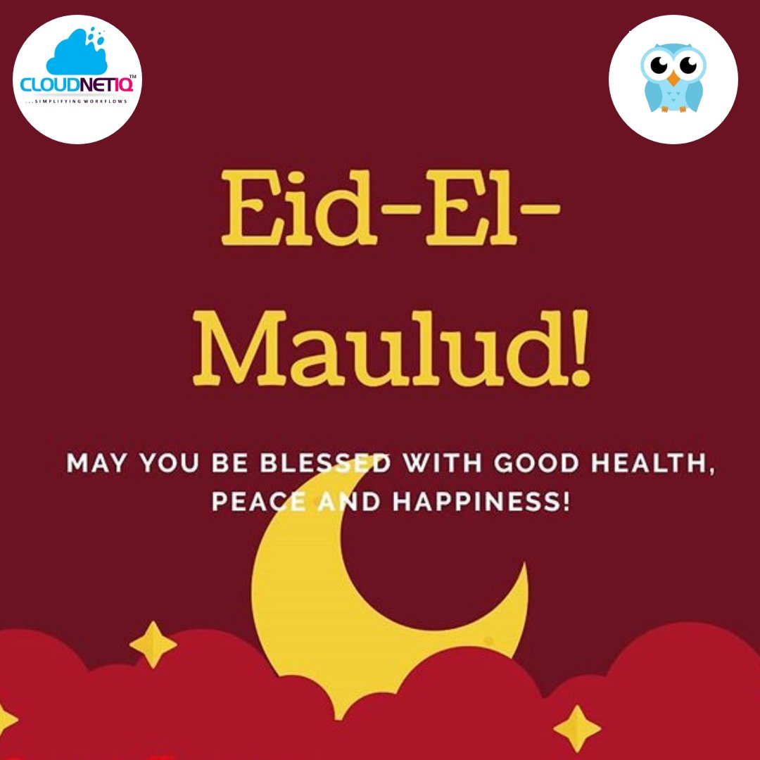 ClassworksX's tweet photo. Happy Eid El Maulud to you all!! The peace that comes with this holiday will surround you. The joy that comes with seeing another day will never elude you.
May you find favour today and always in everything you do. Bask in God’s glory.
Happy celebrations.
#EidElMaulud #classworks https://t.co/nmGo9nGGkq