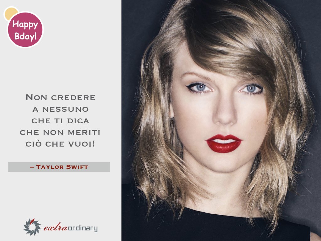 #ExtraordinaryBirthday #TaylorSwift