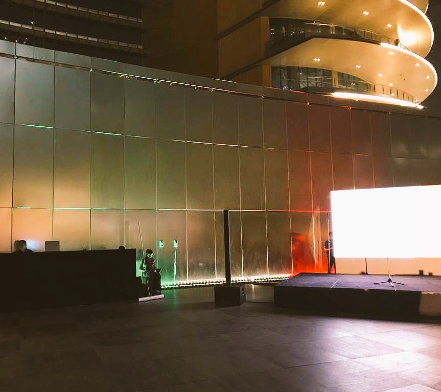 iGuzziniME's tweet photo. Happening now in #Dubai. #Linealuce RGB & #PizzaKobra making an appearance at the Italian Cuisine World Summit where the best Italian restaurants, food and wine producers and Michelin-starred chefs meet. ✨ https://t.co/2Tw9Jxpy3q