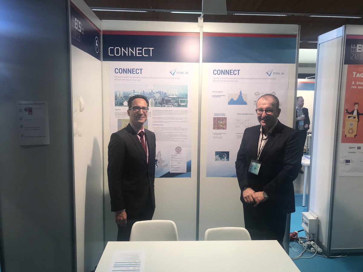 c_veri's tweet photo. With @schmidt2_holger presenting @CONNECT_ECSEL_T #EFECS2018. @ECSEL_JU  @AIOTI_EU @CttcTech  @Infineon https://t.co/5vaqBvyYhi