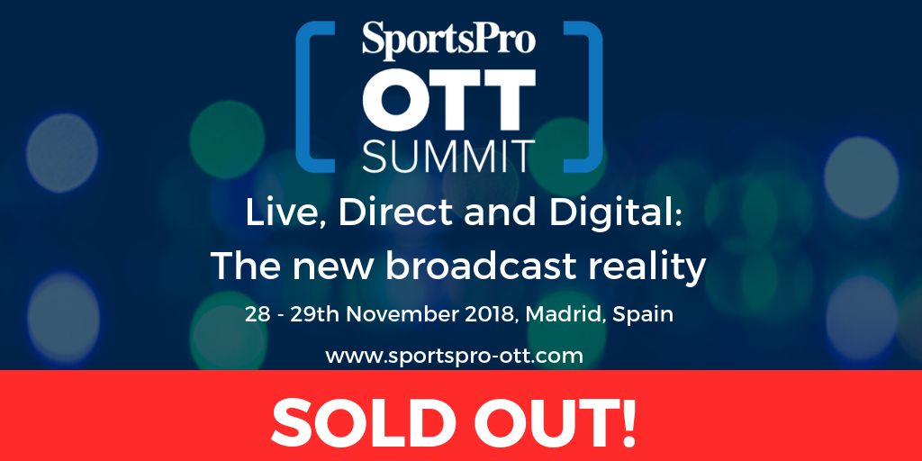SP_Influencers's tweet photo. We are excited to announce that #SPOTT18 is now SOLD OUT!
The summit will host 600 leading professionals watching 90+ influential speakers on stage, in the most comprehensive OTT programme the sports industry has ever seen
Digital passes available ๐https://t.co/QDD8Z3COS2 https://t.co/pFpU7RjvSm