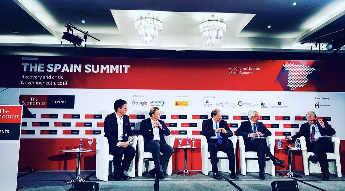 joelasiapacific's tweet photo. #SpainSummit: @IEbusiness Dean @Martin_J_Boehm headlines the “Education: All Problems Start in the Classroom” panel that also features the deans of @iesebschool and @ESADE, and the Secretary of State for Education, Alejandro Tiana Ferrer. https://t.co/0pLdiEyga5