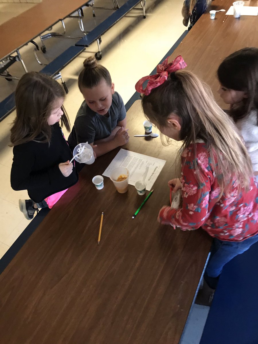 VirdensThird's tweet photo. Thanksgiving came early. Third graders are using math and problem solving skills to make pumpkin pie in a cup! @SpartaR3Schools @SpartaTrojans #liltrojans @VirdensThird #thankful https://t.co/vLcV7m0D1h