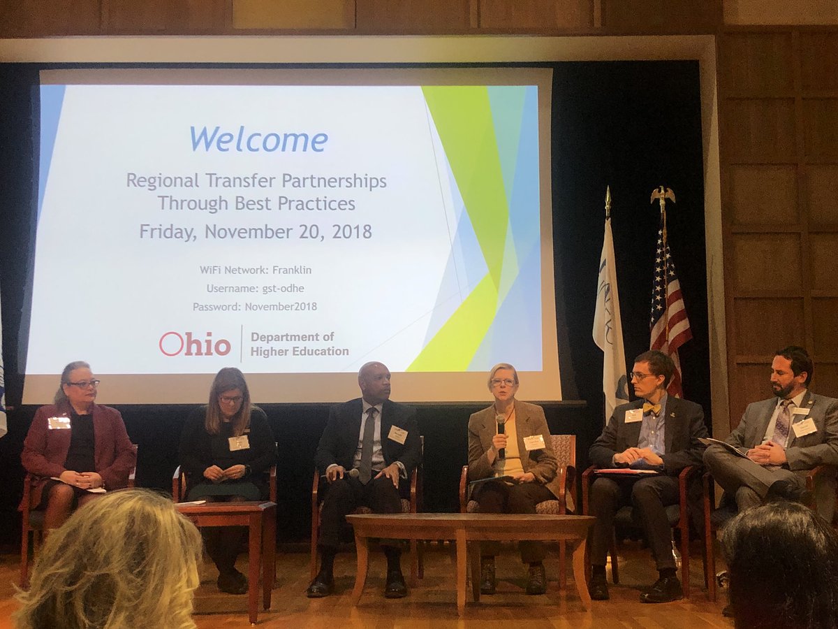 OTC is honored to sponsor the morning coffee and afternoon break at the Regional Transfer Partnerships Through Best Practices Workshop <a href="/FranklinU/">Franklin University</a> today!