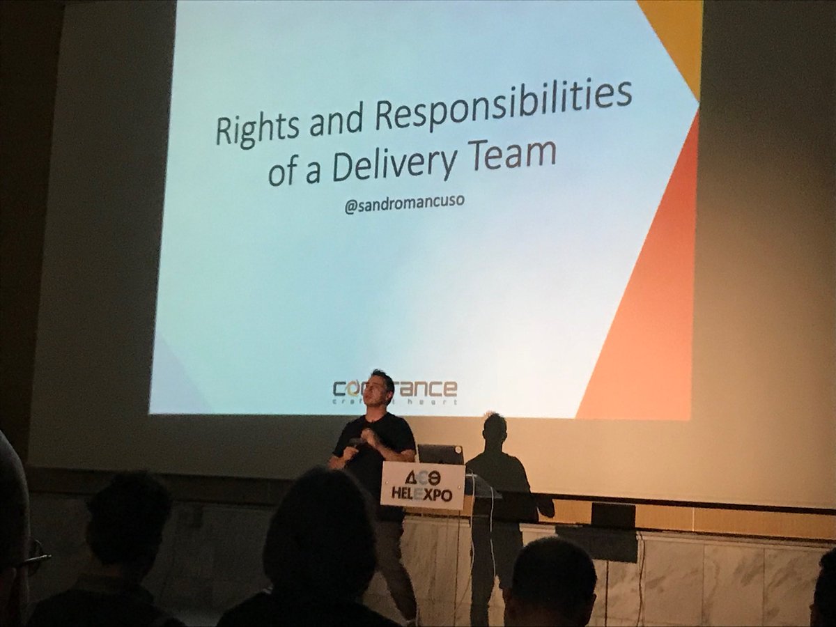 voxxed_thess's tweet photo. Closing keynote by the one and only ⁦@sandromancuso⁩ https://t.co/omFCSYCszR