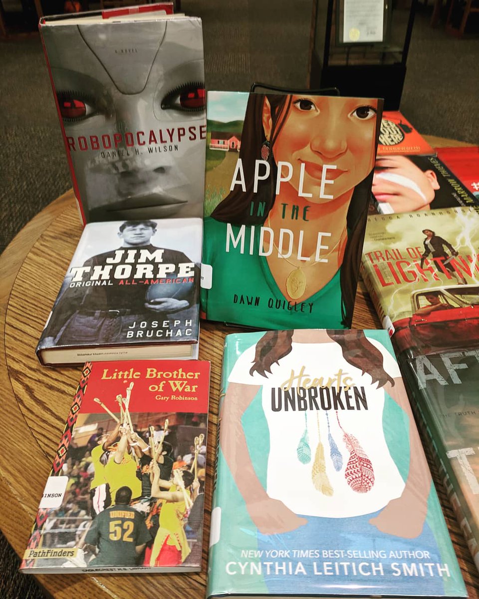 EaglecrestLib's tweet photo. This November celebrate #NativeAmericanHeritageMonth by reading books written by #NativeAmericanAuthors and learning more about #FirstNations . #rrchallenge #RaptorReadingChallenge @WeAreEaglecrest https://t.co/LyO0Tp5P1k