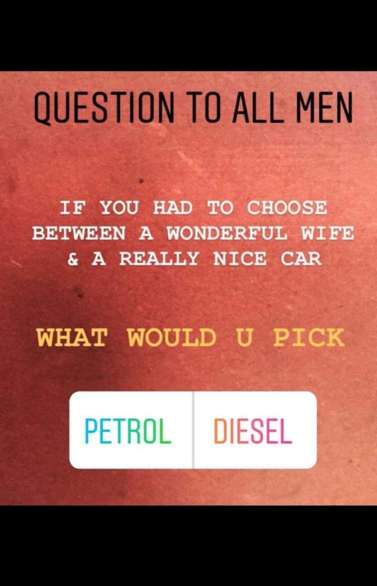 Like for Petrol RT for Diesel #Fuelcrisis #manproblems