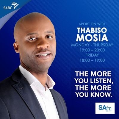 SAfmRadio's tweet photo. #SAfmSportOn with @ThabisoMosia - 7-8pm.
Remember the number to dial: 089 110 4207 or send your voice-notes on our WhatsApp number: 061 410 4107.
#CareersInSport #Tuesday #RowingSA #RivaldoCoetzee @Masandawana @BafanaBafana https://t.co/krr7CMVAd6