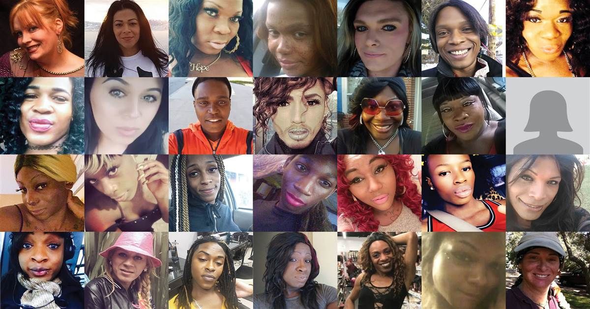 NBCOUT's tweet photo. Today is #TransDayofRemembrance. Of the 22 transgender lives lost since the beginning of 2018, the victims are mostly young, mostly female and mostly black. via @julieallmighty https://t.co/P3iwvCeokt #transgenderdayofremembrance #TDOR2018 #TDOR https://t.co/f8fPo7lD6c
