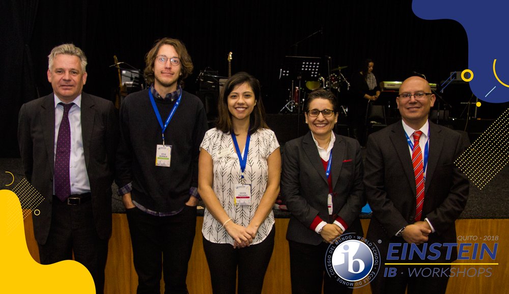 einsteinecuador's tweet photo. Fuimos sede de los IB Workshops 2018. Agradecemos a IB por confiar en nosotros y permitirnos abrir nuestras puertas a instructores de renombre, organizadores y 143 educadores del mundo IB.
#IBAPD #IBSELFIE https://t.co/jatrEBiJDt