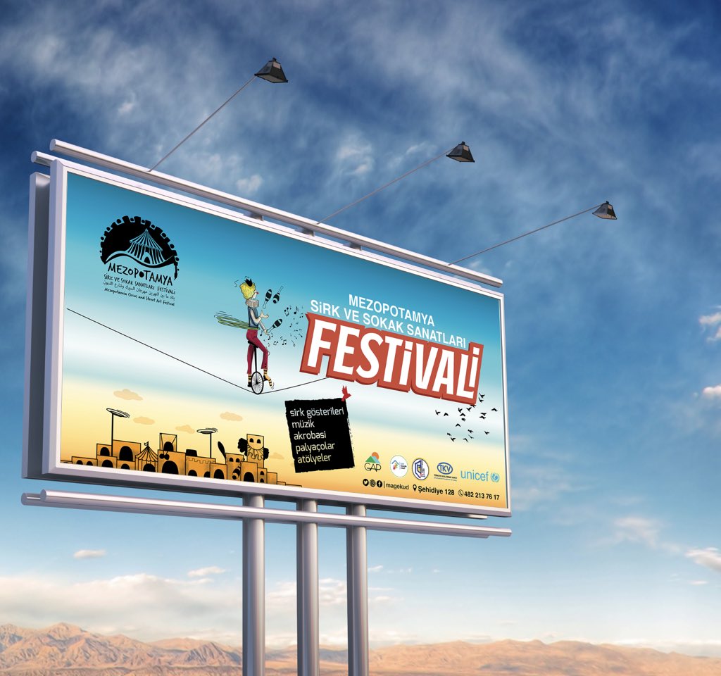 CabbarCompany's tweet photo. 13. Mezopotamya Sirk ve Sokak Sanatları Festivali Grafik Tasarım Çalışmaları #grafiktasarım #msafest #gençlikevi #socialcircus #mardin #mardingençlikvekültürevi #cabbarcompany #graphicdesign #media #mardin #ajans #new #yaratıcılık #production https://t.co/8vdQAwZ5gF