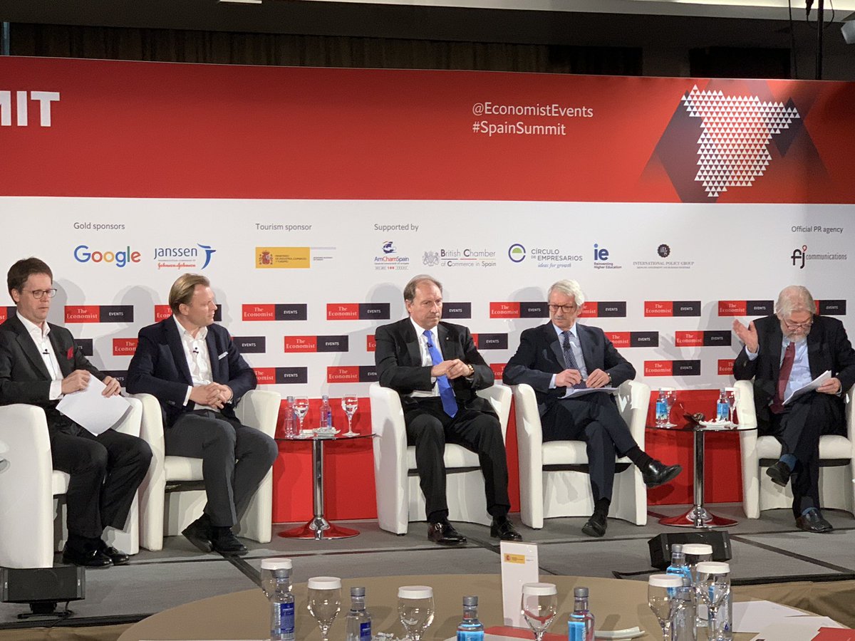 yolandaregodon's tweet photo. Back again at @EconomistEvents #spainsummit @Martin_J_Boehm dean @IEbusiness analyzes the challenges of #education, the attraction of #ietalent, the development of soft #skills & the powerful academic #experience at @IEuniversity #innovation #criticalthinking #lifelonglearning https://t.co/PohaNV66eT