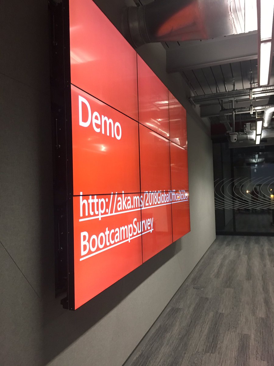 GosiaBorzecka's tweet photo. Demo time!
#Office365Dev #Office365DevBootcamp #SharePoint #Office365 #PowerApps #Bots #MicrosoftFlow #MicrosoftGraph https://t.co/NSSNgnsCLo