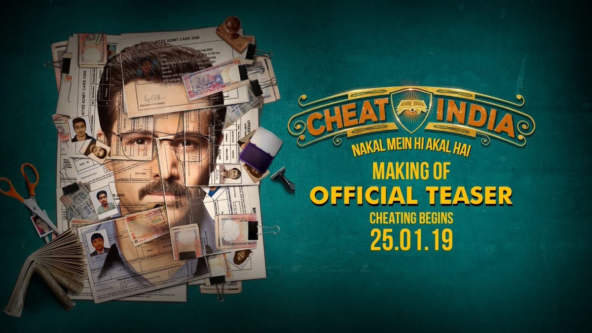 viralbollywood's tweet photo. As the #CheatIndiaTeaser crosses 8 million views, here's some of the behind-the-scenes madness that went into making the teaser : https://t.co/Bo5voxn89w

#CheatIndia @TSeries @emraanhfilms @ellipsisentt @itsbhushankumar @emraanhashmi @tanuj_garg @atulkasbekar @parveenshahani https://t.co/eWim7oMpnI