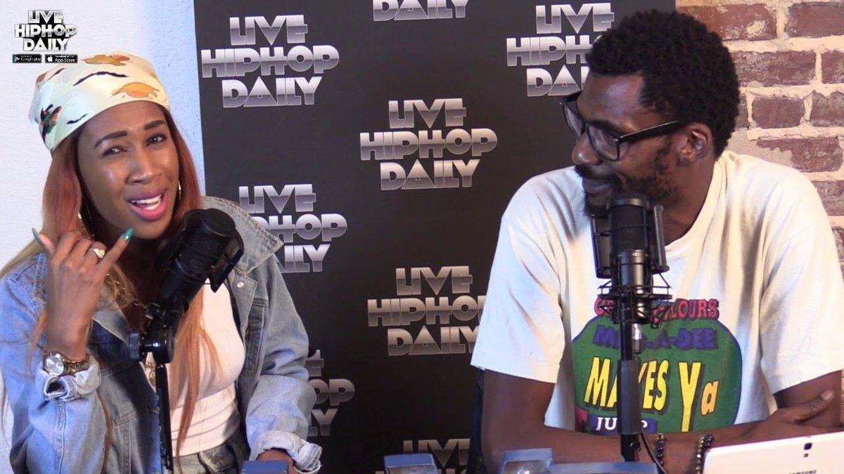 Livehiphopdaily's tweet image. #VanessaBling talks #VybzKartel &amp;amp; being #Smoke Free | #CashColorCannabis #Podcast buff.ly/2FvNMx8 @CashColorCanna