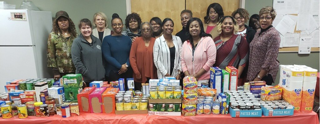 SfcFoodpantry's tweet photo. The Forrest City Office of Child Support Enforcement collected over 400 non perishable items and donated to the Pantry. https://t.co/7exzW5uiSQ