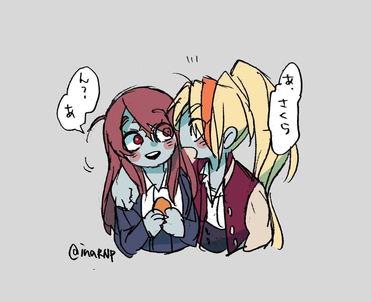 ゾンサガ百合🧟‍♀️🧟‍♀️
サキさくはフランクにちゅーしてほしい 