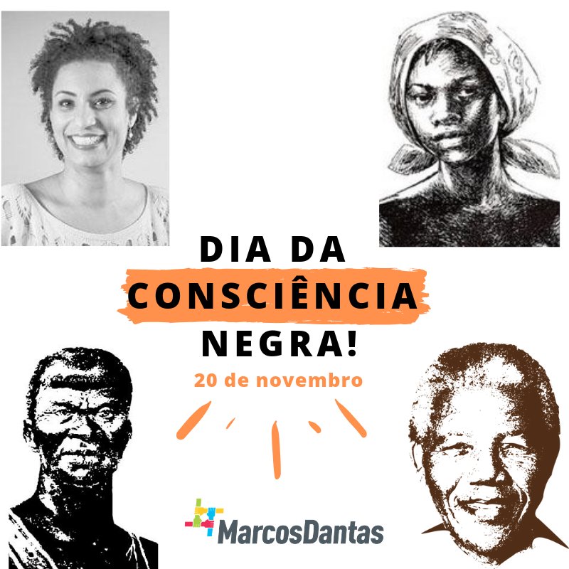 marcosdantas_40's tweet photo. Que neste #DiaDaConsciênciaNegra e em todos os demais, possamos nos unir para combater toda forma de preconceito e discriminação. A igualdade racial se constrói com muita solidariedade e amor dentro de uma cultura de paz, respeito e tolerância! https://t.co/0qTJyNCJCn