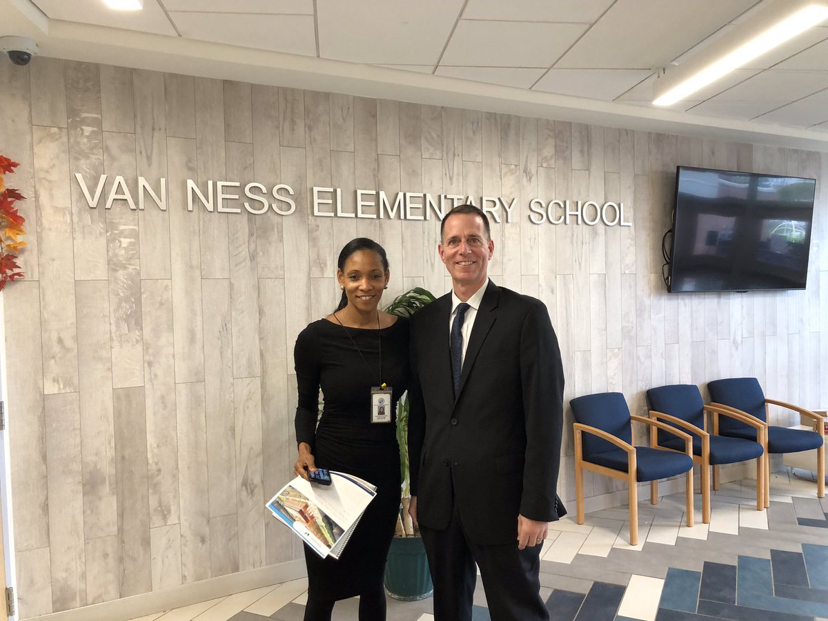 Thank you <a href="/VanNessDCPS/">Van Ness Elementary</a> students, teachers and administrators for a great visit this morning. I was so impressed with students and teachers work in the classrooms and the leadership of Head of School Cynthia Robinson-Rivers. <a href="/dcpublicschools/">DC Public Schools</a> #EveryDayCounts
