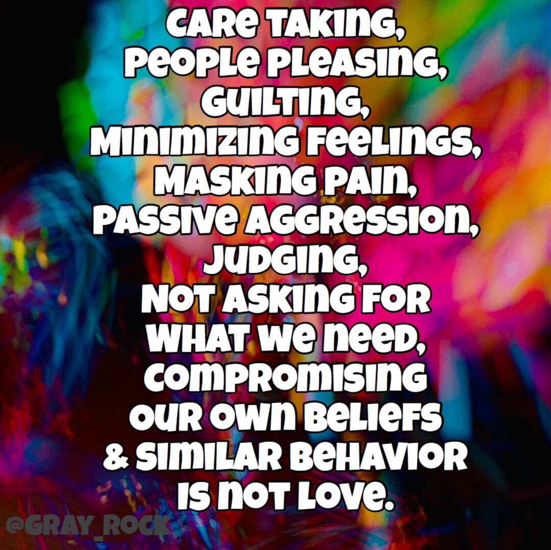 #grayrock #boundaries #codependent #whatislove #emotionalabuse ✌🏻 💕 ⚡️Join the Instagram @gray_rock movement 🗿narcrecovery on FB & @narc_recovery  on Twitter for #love 💕 #laughs😆  #respect ✊🏽 & #validation 🙌🏻 Grounded in Truth, setting boundaries & Fuckin’ Shit Up 💋