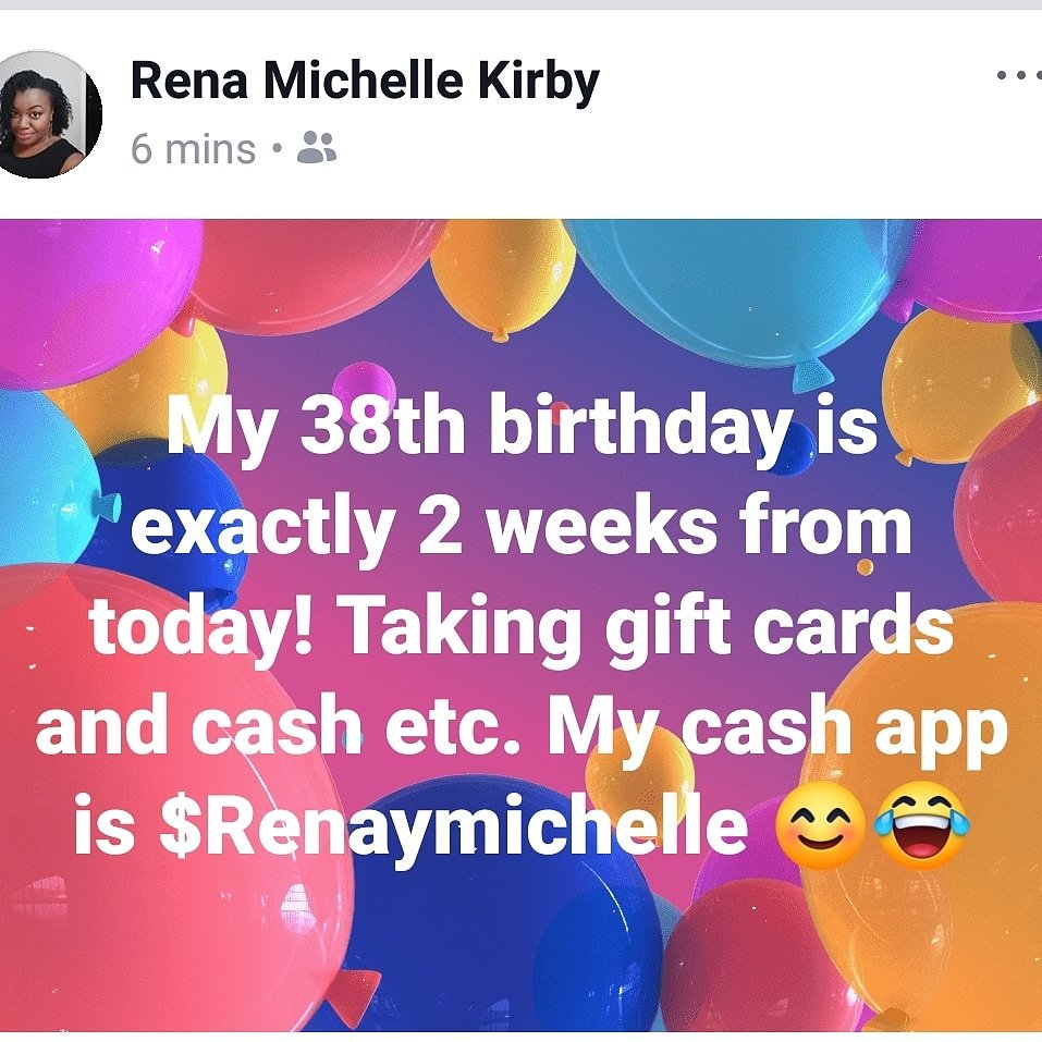 MUARenay's tweet photo. Birthday Vibes https://t.co/R28y8ckpqf