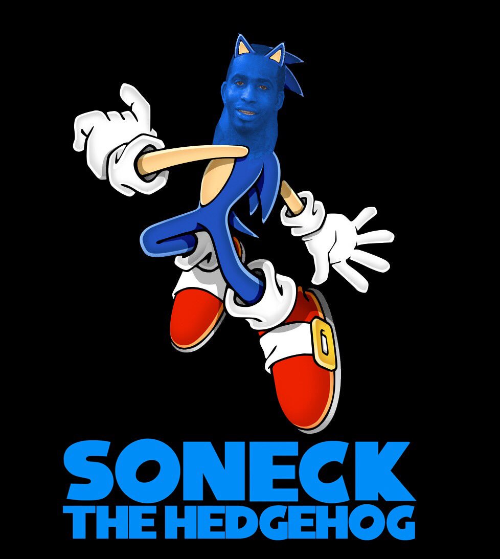 chriseff's tweet photo. #neck #neckguy #sonic #genesisdoeswhatnecktendont https://t.co/tUypD6AHcU
