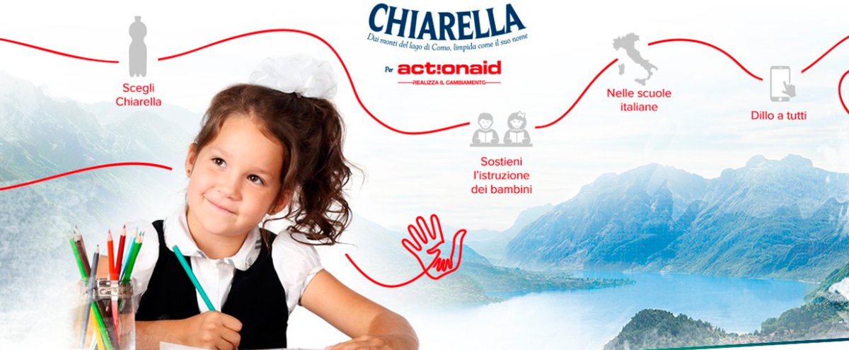 acqua_chiarella's tweet photo. Oggi ricorre l'Anniversario della Convenzione ONU sui Diritti dell’#Infanzia e dell’#Adolescenza.
#Chiarella al fianco di @ActionAidItalia Italia sostiene i Diritti dei più piccoli e l'istruzione senza barriere nelle Scuole Italiane.

https://t.co/7ytth17QtN https://t.co/oKYTufGfqB