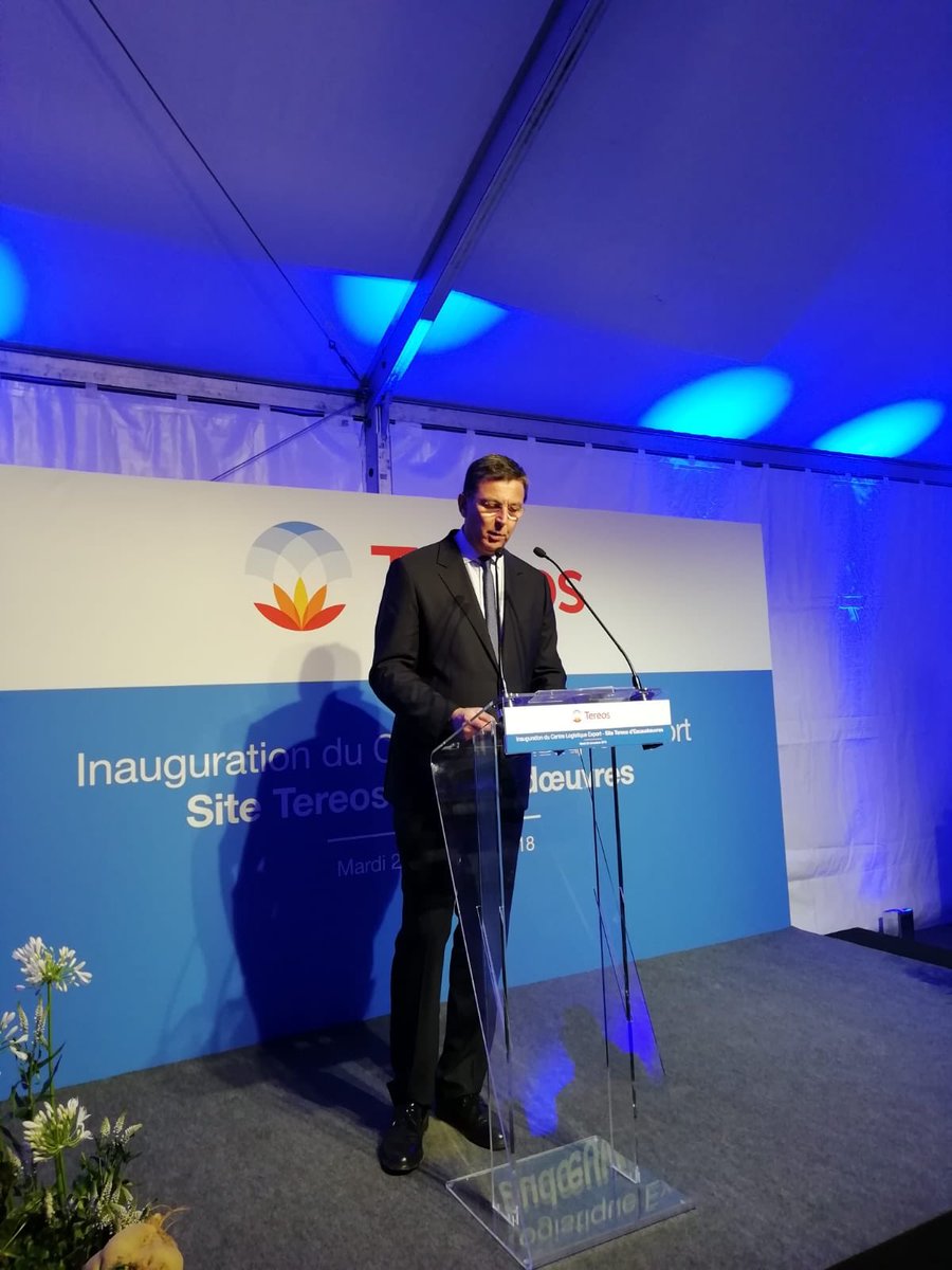 .<a href="/Fr_Leroux/">Francois Leroux</a> : "Le centre logistique d'escaudoeuvres est la parfaite illustration d'un groupe coopératif, #Tereos, qui se bat chaque jour pour construire un avenir à ses productions de la région Hauts de France"