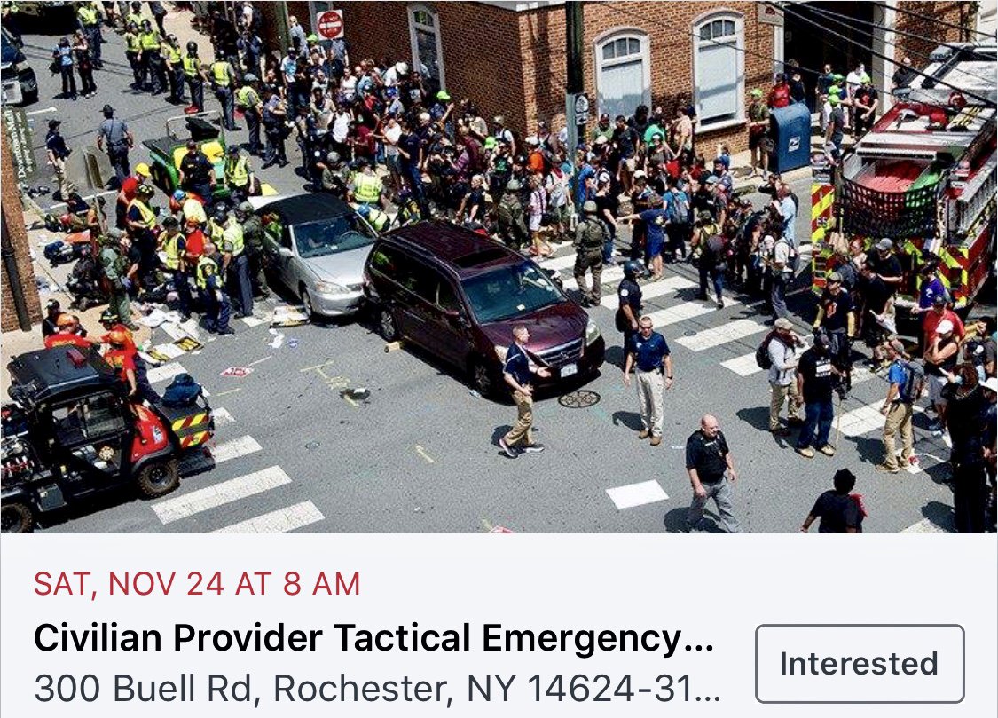 TacticalMedical's tweet image. .@EMSTACGROUP is hosting a Civilian 1st Care Provider #TECC training course in Rochester, NY, this Saturday! Teaching civilians actions to take if faced w/ an emergency resulting in serious injuries. Contact info@emstacgroup.com!
#medicalresponse #firstcareprovider #beprepared
