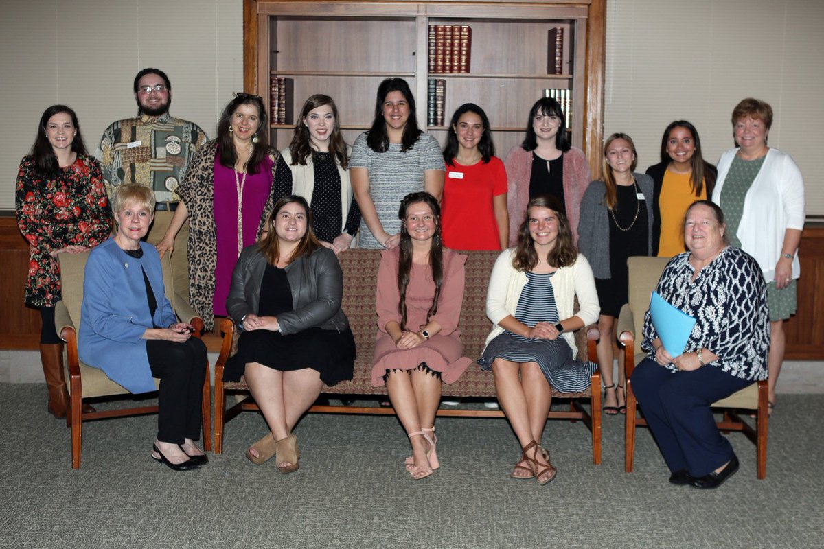 Congrats to our new members and leadership in @kappadeltapi @sprhill
