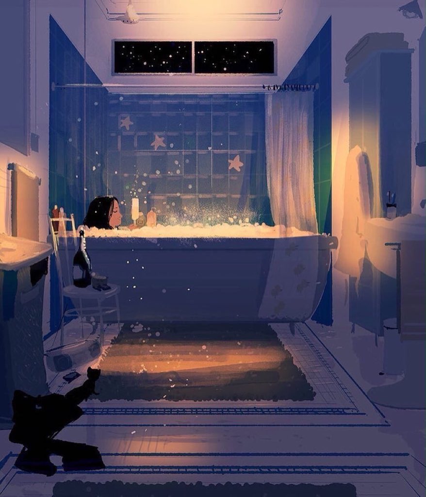 عِش عالمك، فالإكتفـاء بالنفـس راحة
لا ينقصك قُرب أحد ولا يؤلمك ابتعادهم.