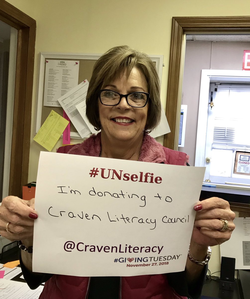 CravenLiteracy's tweet image. Giving Tuesday 11/27/2018
@NEWBERNGIVINGTUESDAY #newberngiv3