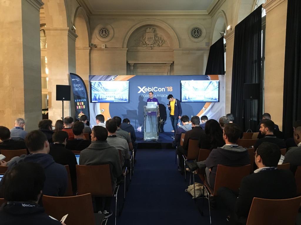 Marlene_Escure's tweet photo. Quelle journée #Xebicon @XebiaFr ! #organisation #expertise #innovation https://t.co/wHcxZWJcRG