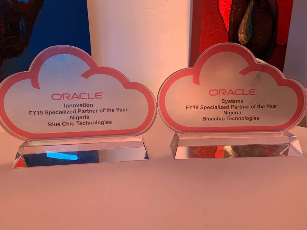 BluechipTechNG's tweet photo. We have another two in the bag - @Oracle Specialized Partner of the Year (Nigeria) in Innovation and Systems #Innovation #Systems #PartnerOfTheYear https://t.co/ZGD83O5WLM