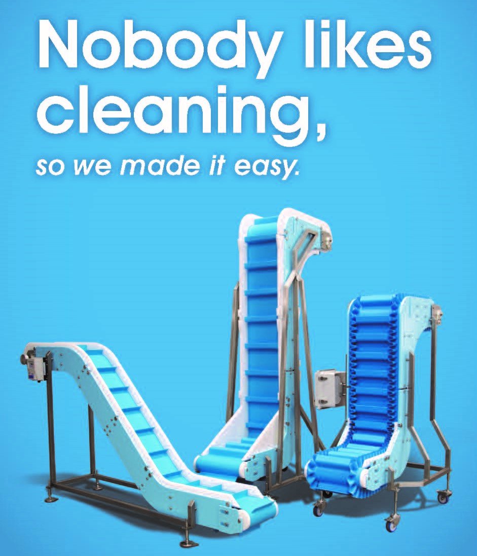 DynamicConveyor's tweet photo. Nobody likes cleaning.... #sanitaryconveyors #foodconveyor https://t.co/uhN8Eajk0H