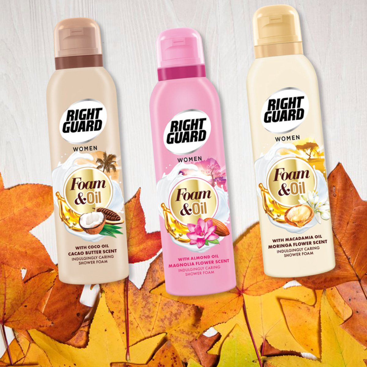 NEW IN STORE &amp; ONLY £1.49! 💸
Lather and nourish your skin with Right Guard Shower Foam &amp; Oil! Suitable for Vegans and anyone who’s ready to step up their shower game!  🚿 💕