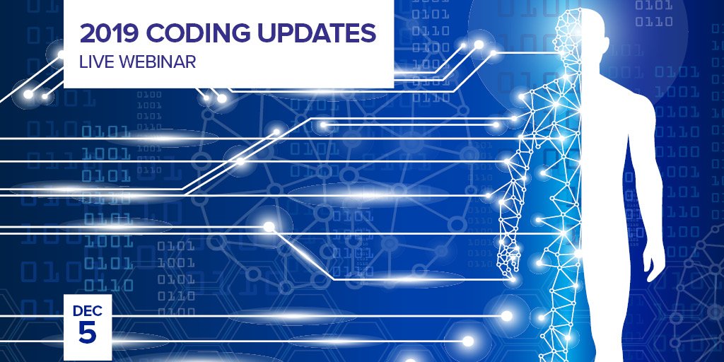 MGMA's tweet photo. New year, new CPT codes. Start your new year right by attending the MGMA webinar 2019 CPT Coding Updates. https://t.co/phymfXDy6X https://t.co/1vbSQhZSTH