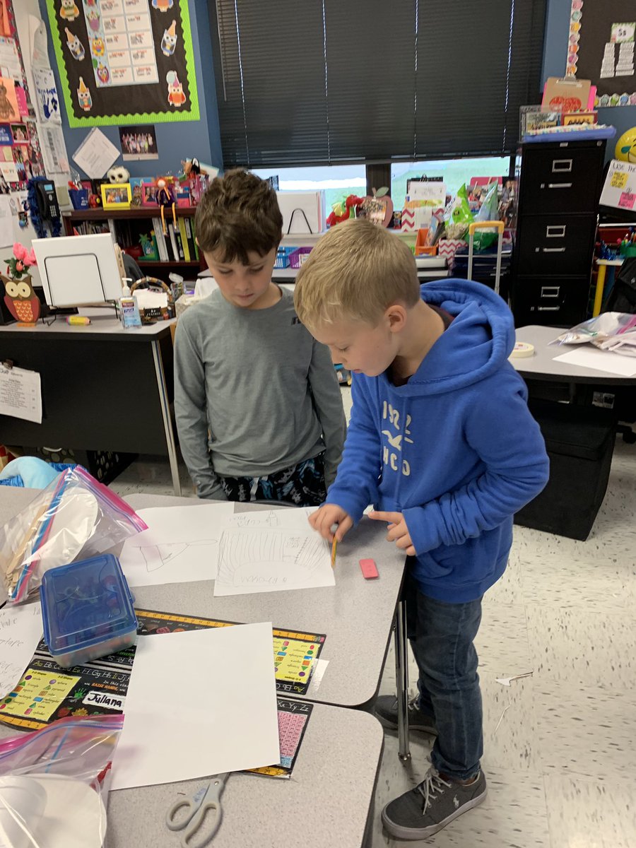 SCEStreicher's tweet photo. We didnt get to #stopdropandstem the other day so we are doing it today! Making a trap to catch a turkey! https://t.co/pIkIMb2bdS