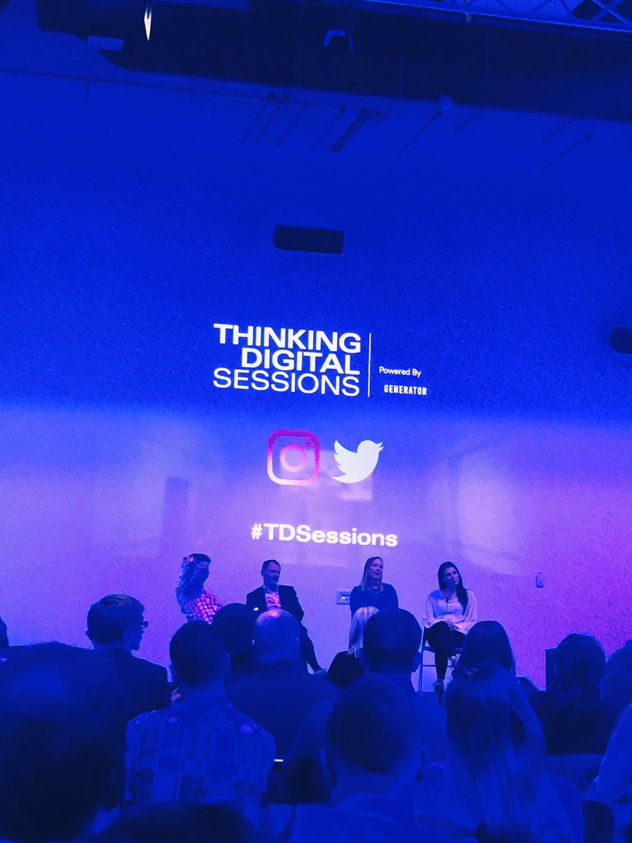 ThinkingDigital's tweet photo. A fascinating first session from @KateBaucherel, @DrNicholaConlon, and @TharsusGroup talking crypto currency, blockchain; anti ageing and healthspan (versus lifespan); and the incredible story of Brian Palmer and the growth and future of Tharsus! #tdsessions https://t.co/gP0h00Onc8
