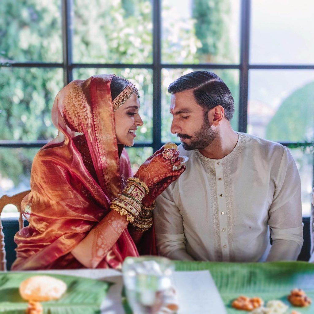 nikkits's tweet photo. Like I really really loved all the pictures ! But these r my most favourite ! The happiness , the love , can’t stop staring at them ! Deepika looks SO SO beautiful ! ❤️❤️❤️😭😭 https://t.co/o2Ndvg1JGq