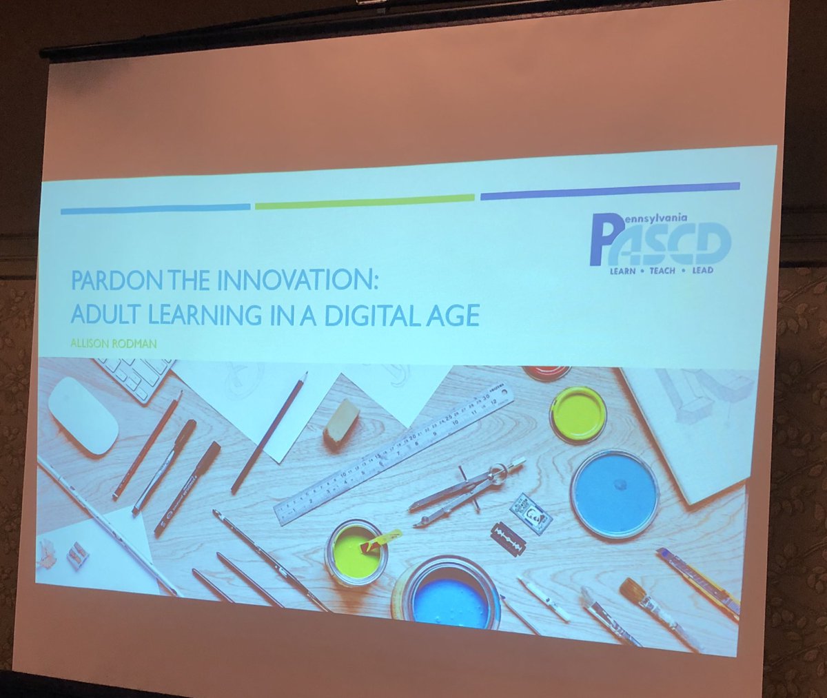 nstulak's tweet photo. Thank You @thelearningloop for bringing your passion & experience to #PASCD2018 @PASCD - Can’t wait for your @ASCD book to be released next year! #PAHomeGrownPASCDawesomeness https://t.co/ta3UBhNRLa
