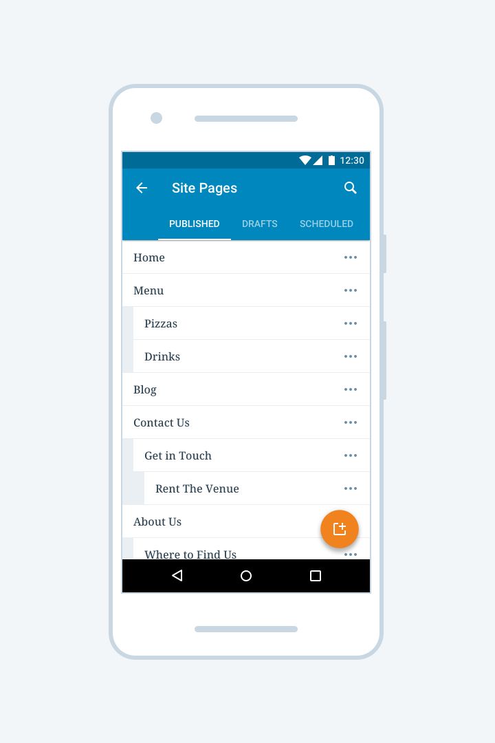 WPAndroid's tweet image. We’ve made some changes to make it easier for you to navigate and edit your pages directly from the app. 📱 🙌 buff.ly/2DGZB1C