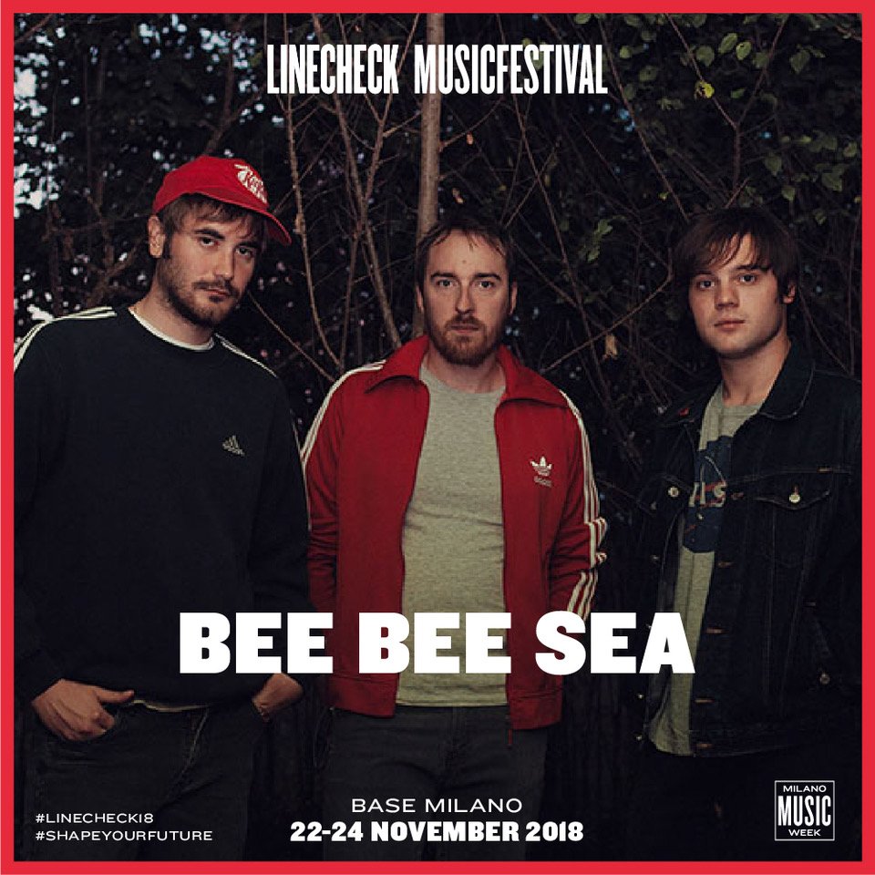 BeeBeeSeaBand's tweet photo. 🇮🇹 Come and join @LinecheckFest in Milan 🇮🇹
We're playing on sat 24th!
A big thanks to Linecheck, @Assomusica and NIMPE for this opportunity!
#linecheck2018 #musicfestival #milanomusicweek #MMW18 #MusicCityMilano #basemilano #nimpe #nimpemusicfactory https://t.co/SGq8PotmIy