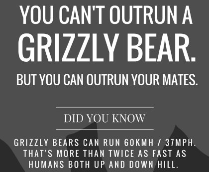 RunningBearFun's tweet photo. You can't outrun a grizzly bear!
37mph!! π»
#RunningBearFun https://t.co/NG61wHnvKr